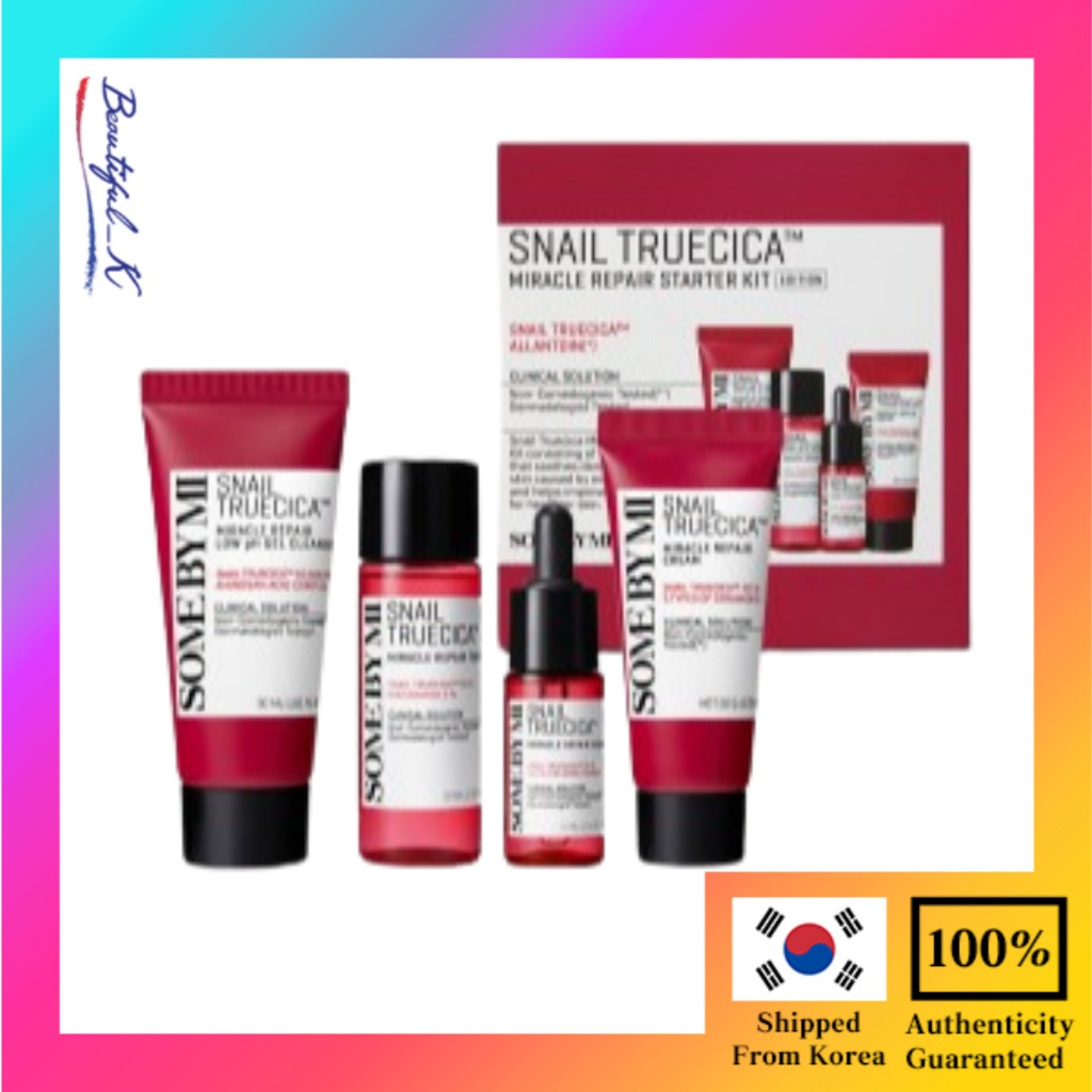 SOME BY MI KOREA Snail Truecica Miracle Repair Starter Kit_Beautiful_K