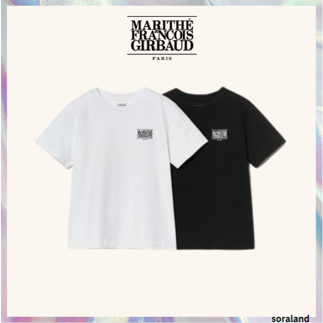 [MARITHE Francois GIRBAUD] KIDS AEROCOOL CLASSIC LOGO TEE (2PACK) ผสม