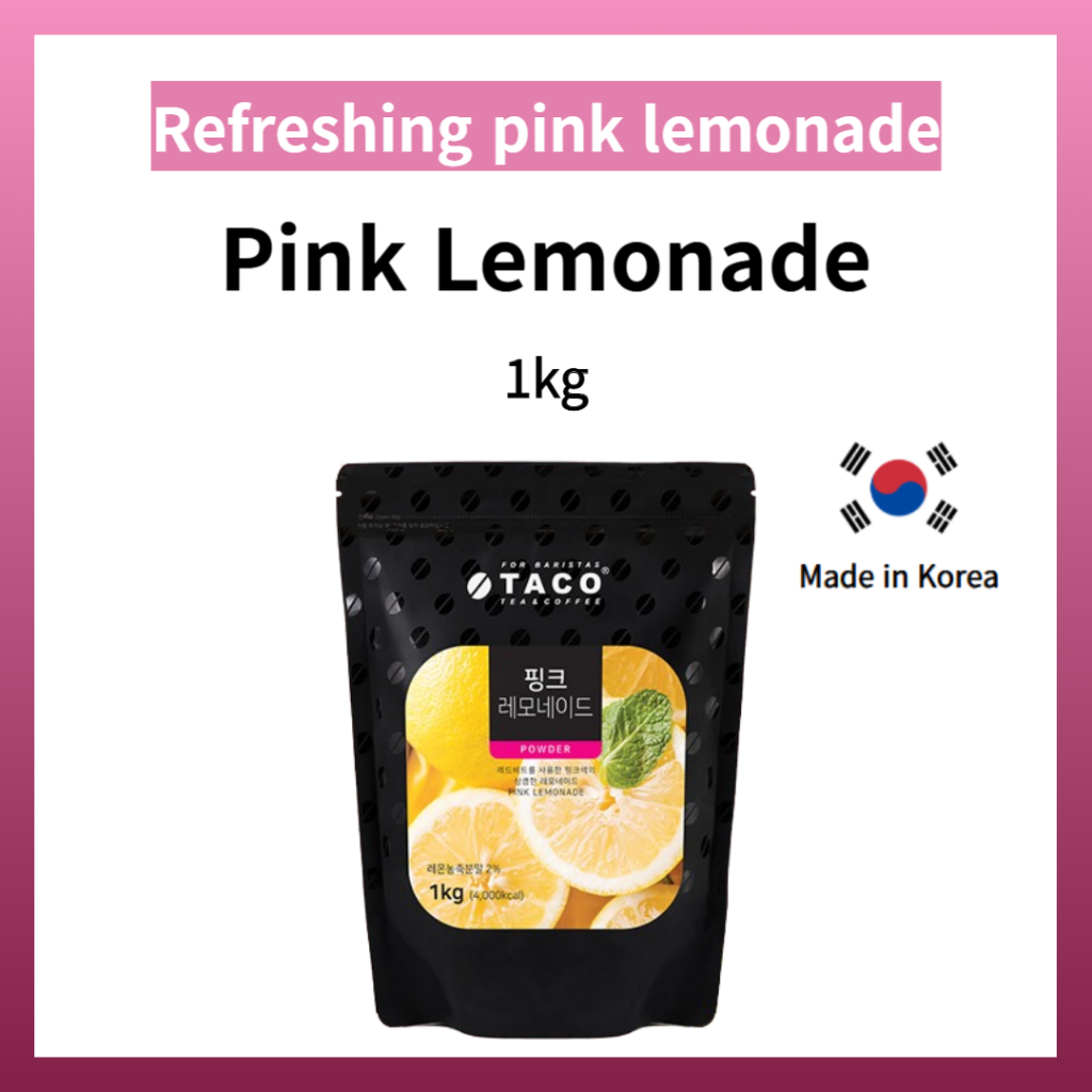 [KOREA] TACO Pink Lemonade Powder 1กก