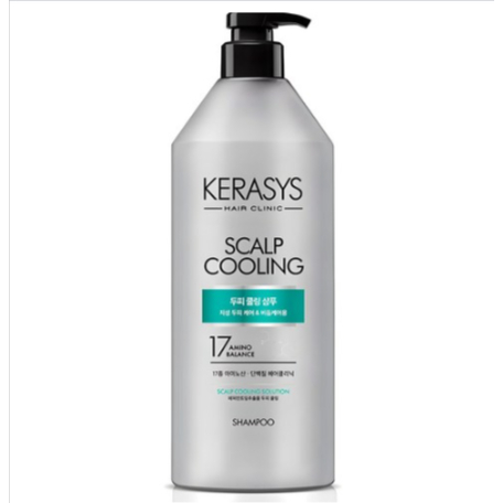 Kerasys Scalp Cooling Protein Shampoo 980ml [จัดส่งจากเกาหลี รับประกันสินค้าของแท้]