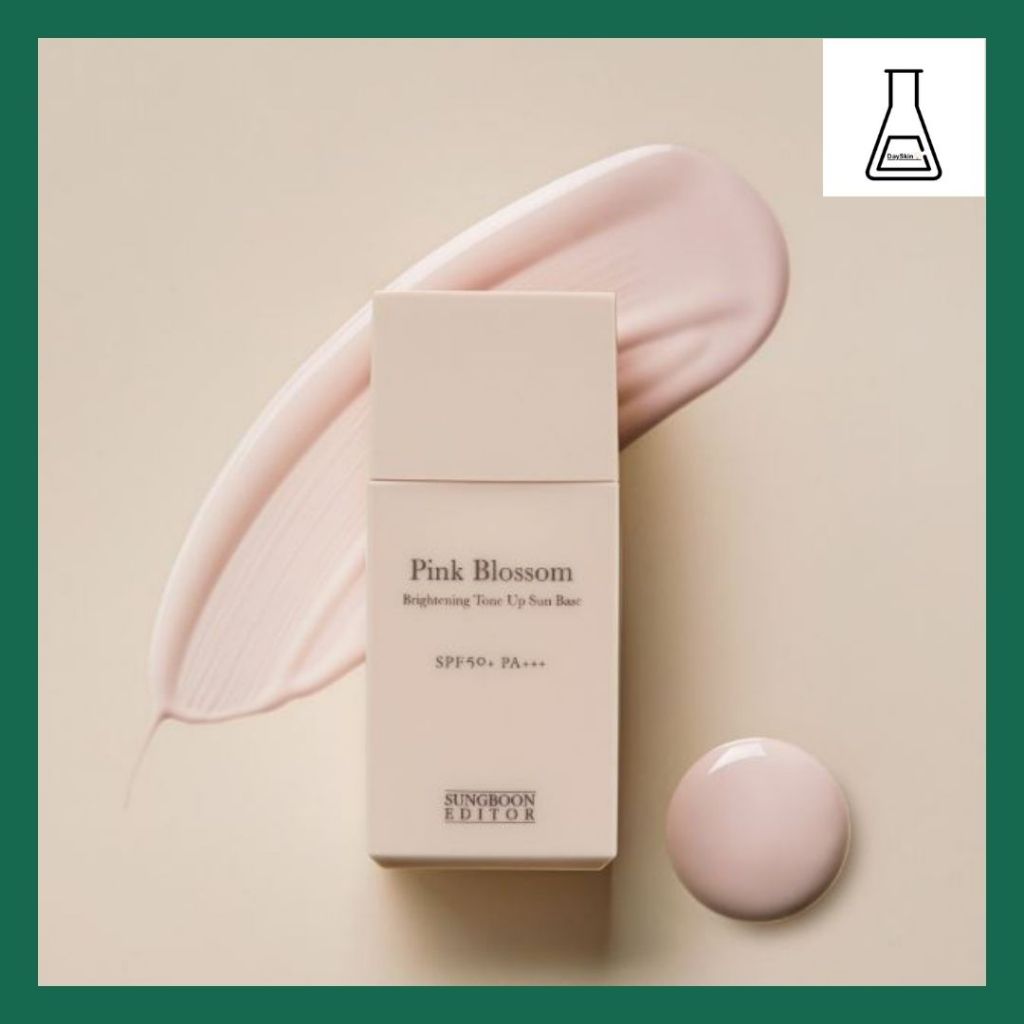 [Sungbon Editor] Pink Blossom Brightening Tone-Up Sun Base SPF50+ PA+++ ครีมกันแดด 30ml