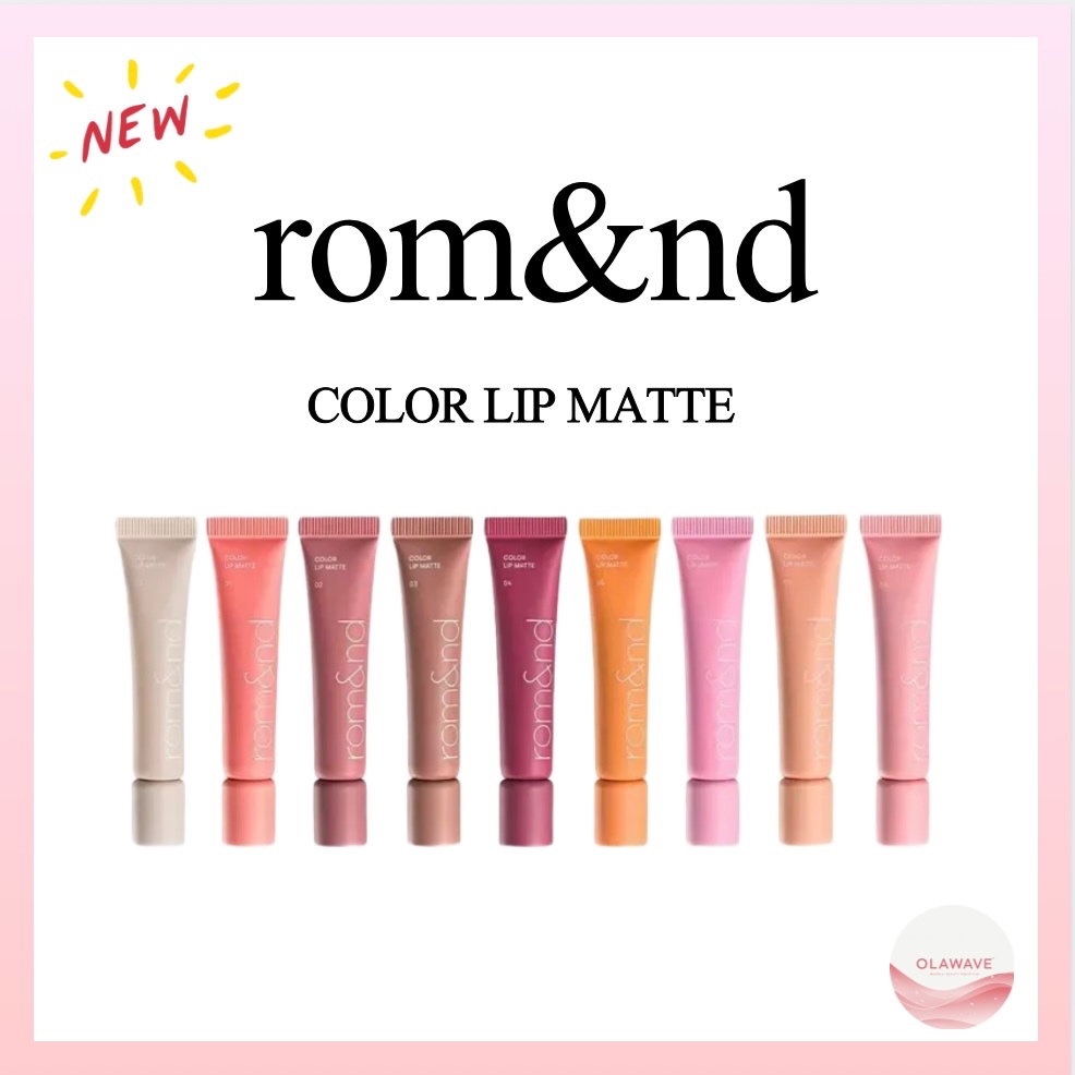 [K-Beauty] Rom&nd Color Lip Matte