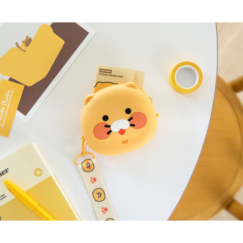 [Kakao Friends] Kakao Silicone Pouch / Choonsik