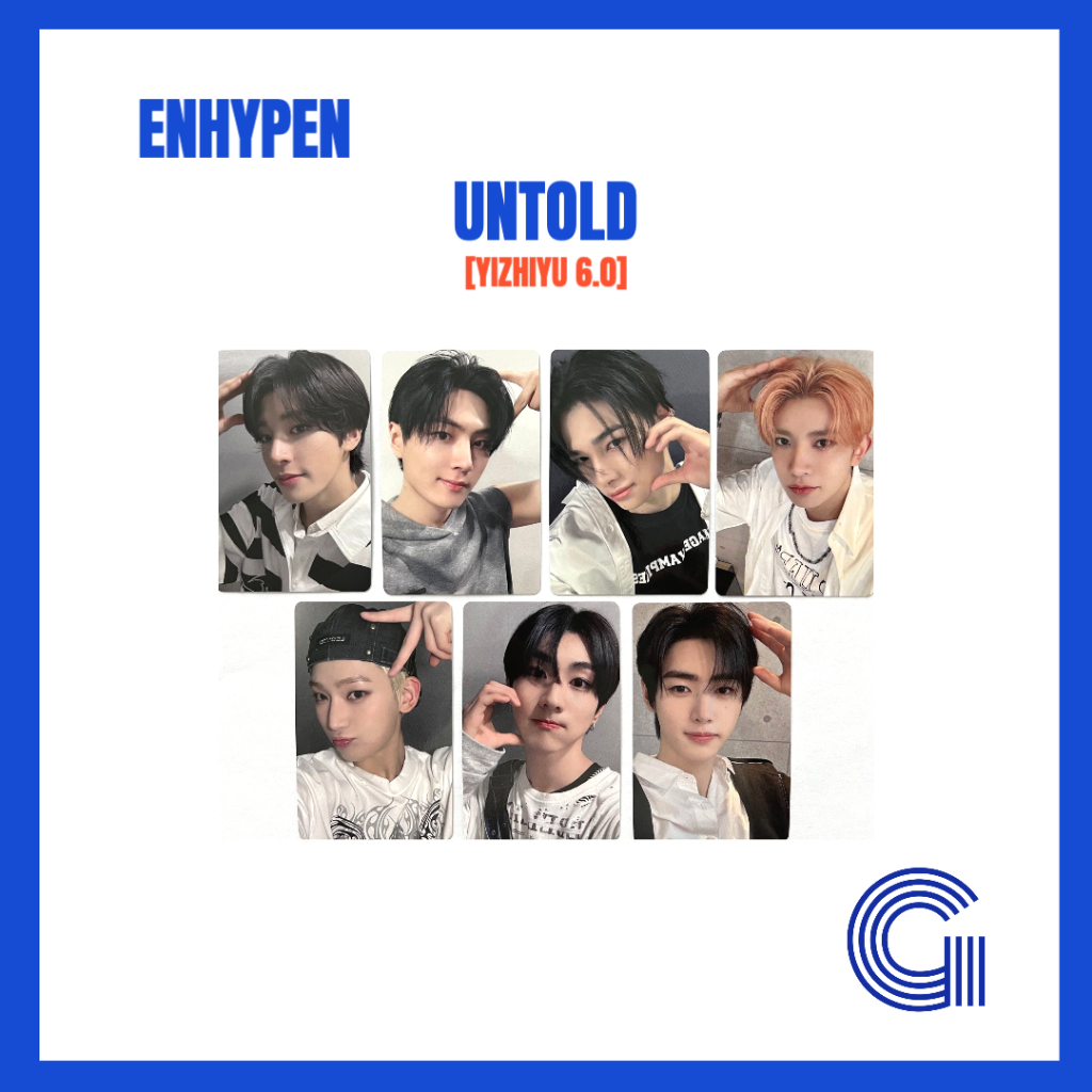 (ONLY POB)[YIZHIYU6.0]ENHYPEN - ROMANCE : UNTOLD(NO ALBUM)
