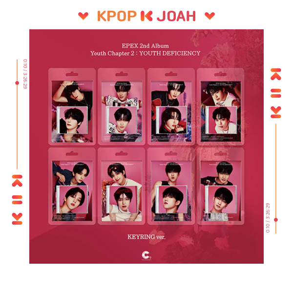 (KEYRING ALBUM) EPEX [Youth Chapter 2 : YOUTH DEFICIENCY] 2nd Album (6th Nov. 2024)