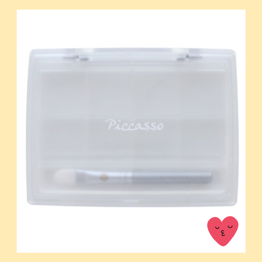 [Piccasso] Lip & concealer make up palette case + แปรง (ออกแบบจากเกาหลี)
