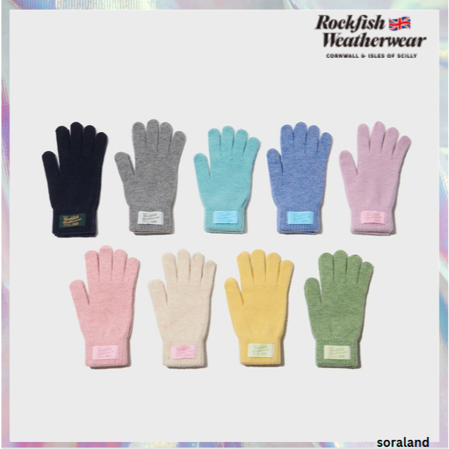 [ROCKFISH Weatherwear] ถุงมือขาสั้น FLUFFY