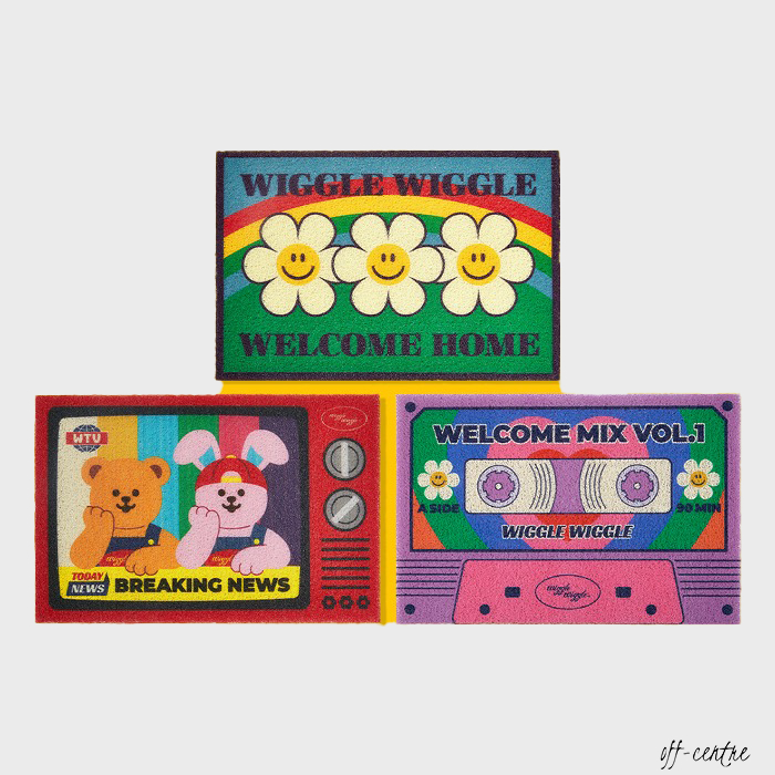 Wiggle Wiggle Coil Floor Mat 3 types