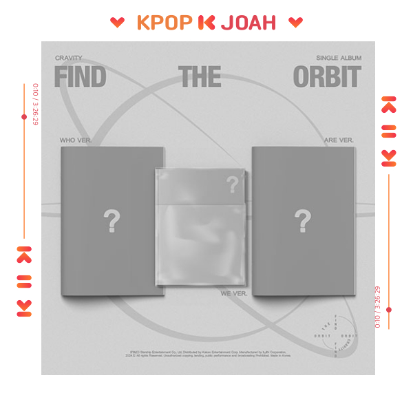 CRAVITY [FIND THE ORBIT] 1st Single Album (6th Dec.2024)