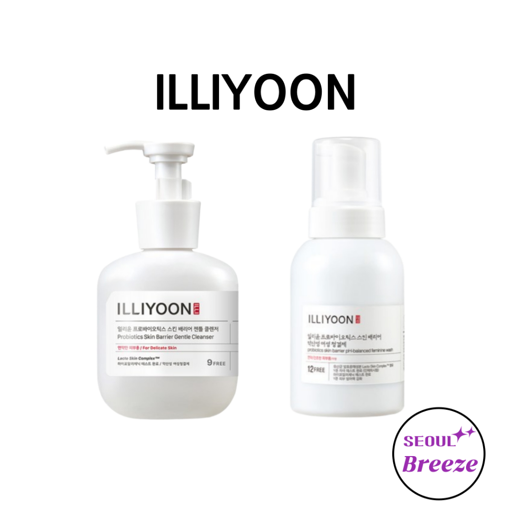 [ILLIYOON] Probiotics Skin Barrier Feminine Cleanser - Gentle Cleanser & pH-balance Feminine Wash