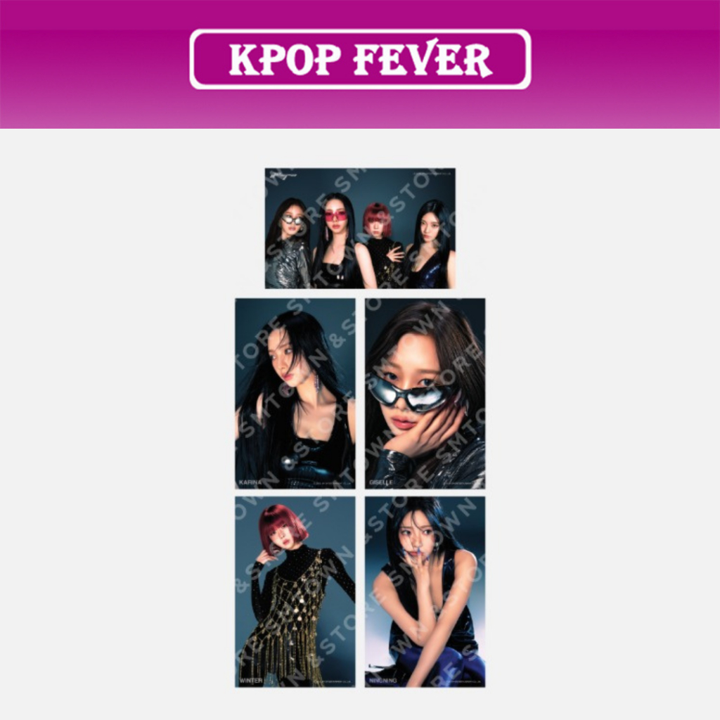 aespa - [ aespa WEEK – WHIPLASH MOOD ] OFFICIAL MD / 4X6 PHOTO SET