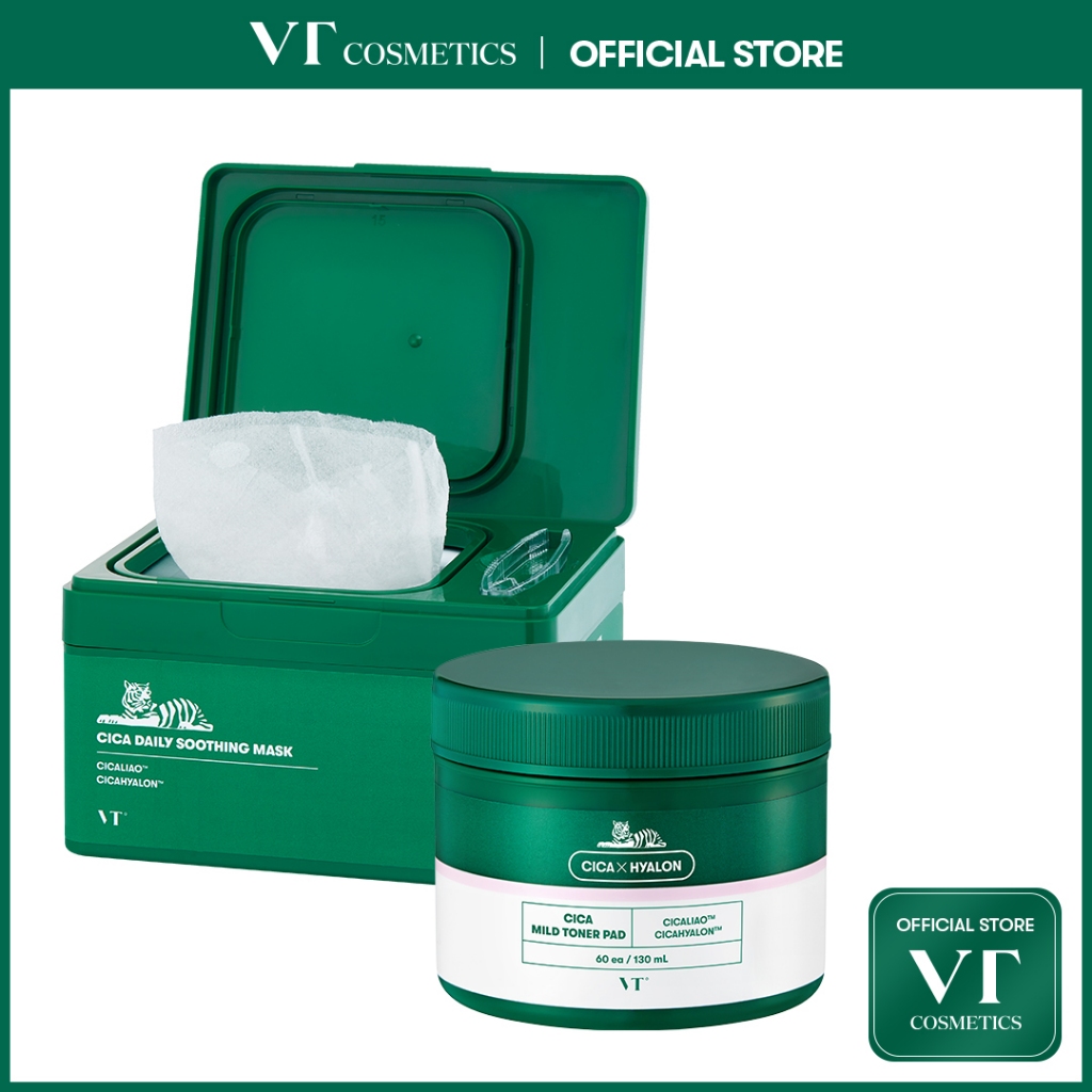 [VT] CICA SOOTHING MASK 1+1 SET < Official Flagship >