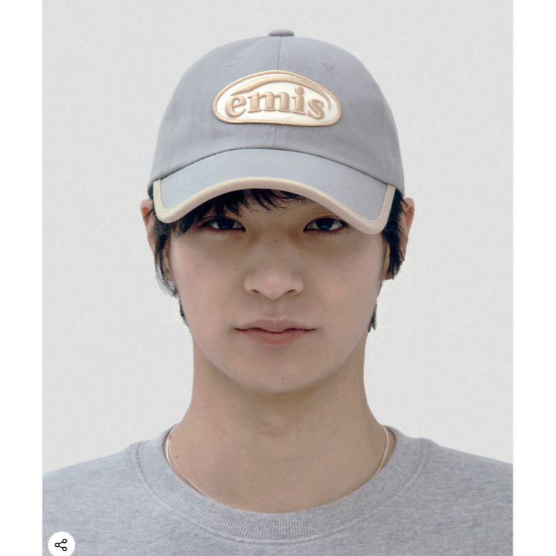 EMIS 2025 NEW FOR WOMEN MEN BEIGE TRIMMING BALL CAP 8 สี
