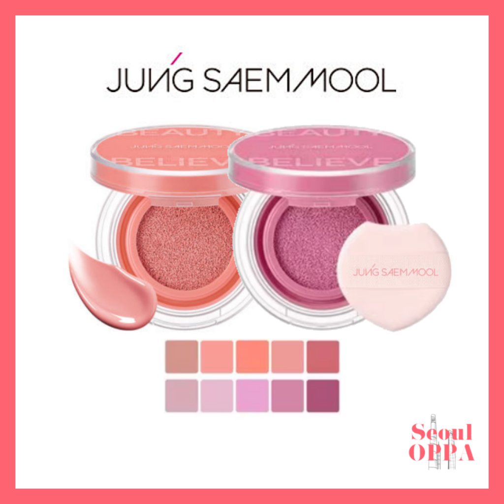 [Jung Saem Mool] Artist Cushion Blush 4g บลัชออน แก้ม ที่ปัดแก้ม Cheek บรัชออน บลัช แต่งหน้า Makeup