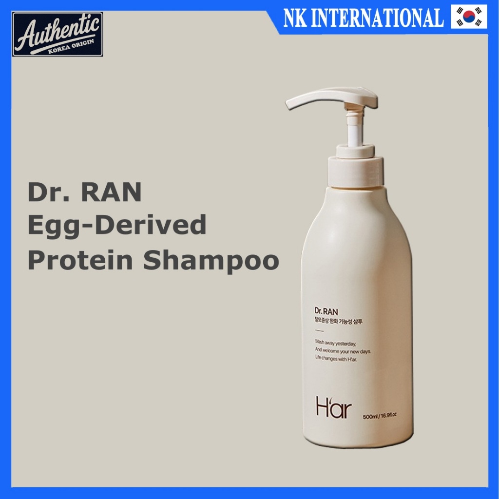[ดร. RAN] Egg-Derived Protein Shampoo 500ml