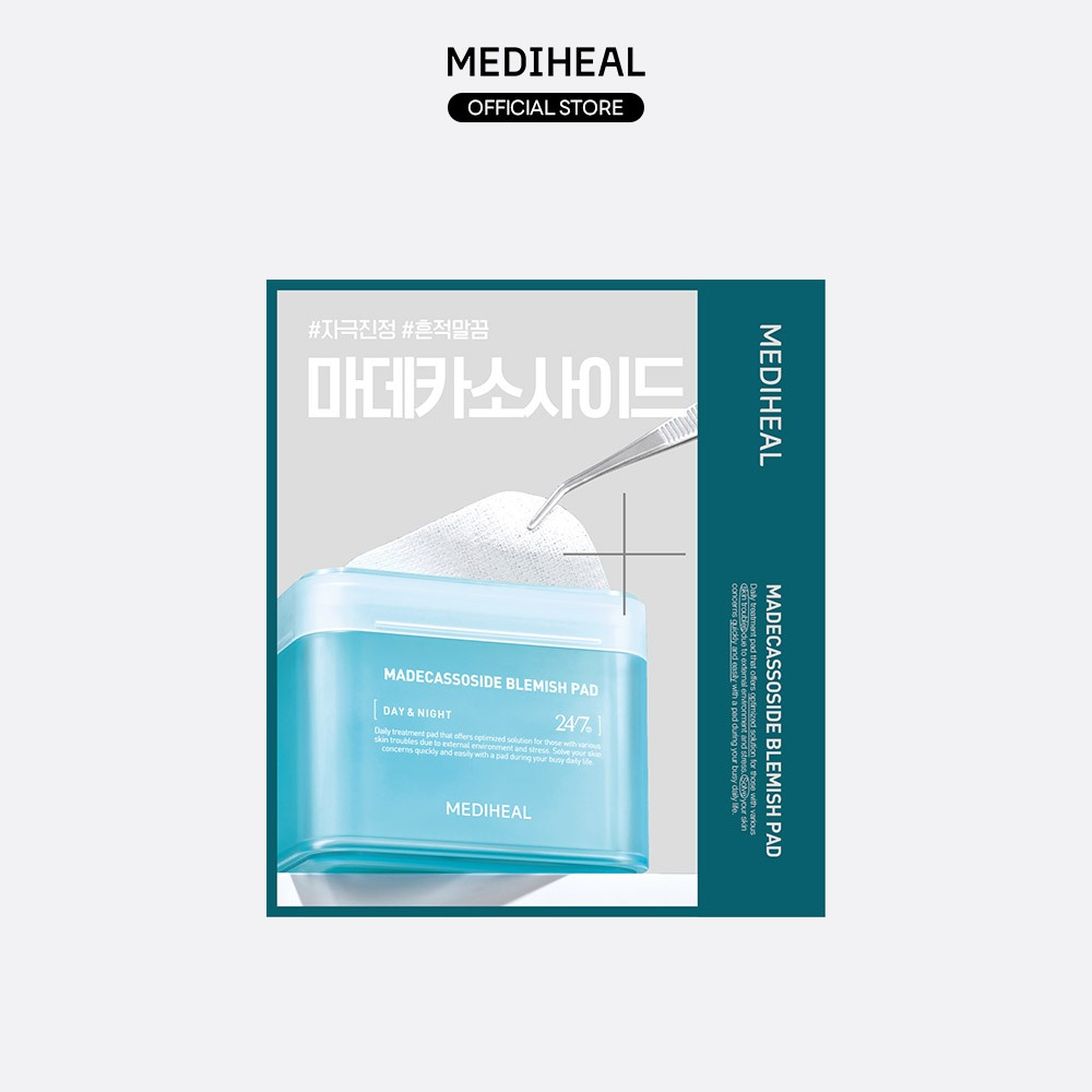 [NOT For SALE] MEDIHEAL Madecassoside Blemish Toner Pad (2 แผ่น) - แพดลดรอยสิว ขนาดทดลอง