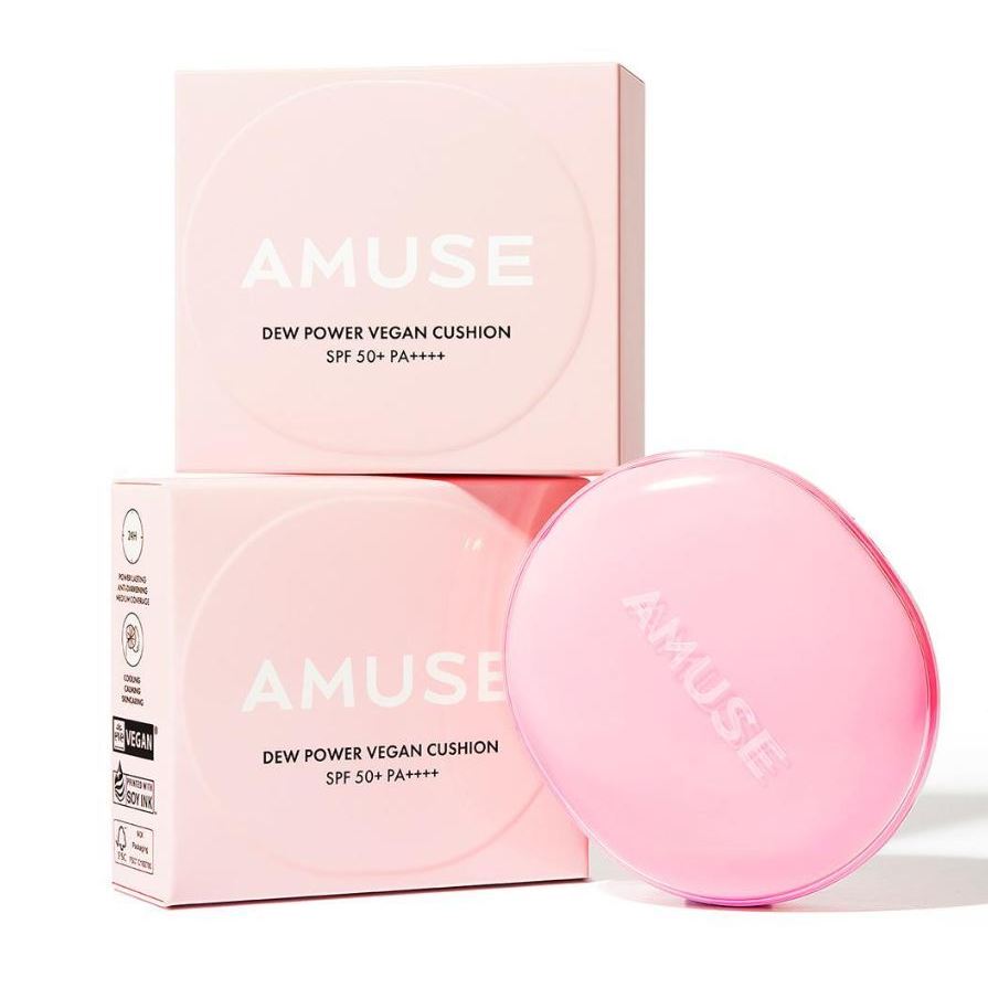 [AMUSE] Dew Power Vegan Cushion (หลัก + รีฟิล)