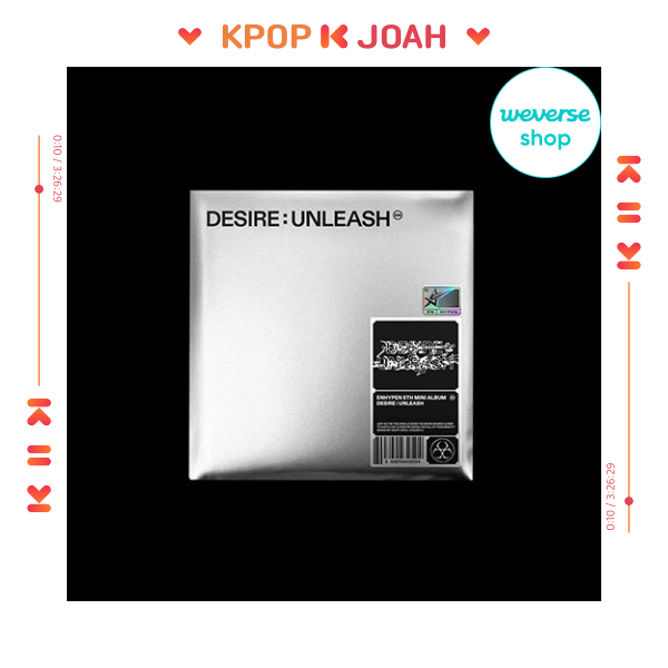 [POB](ENGENE VER.) ENHYPEN [DESIRE : UNLEASH] 6th MINI ALBUM (5th June.2025)