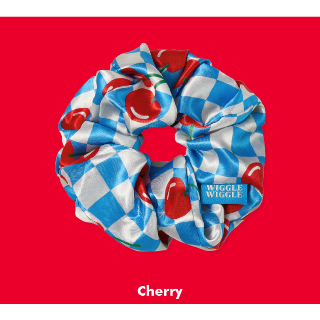 [Wiggle Wiggle] BIG SIZE SCRUNCHIE - เชอร์รี่