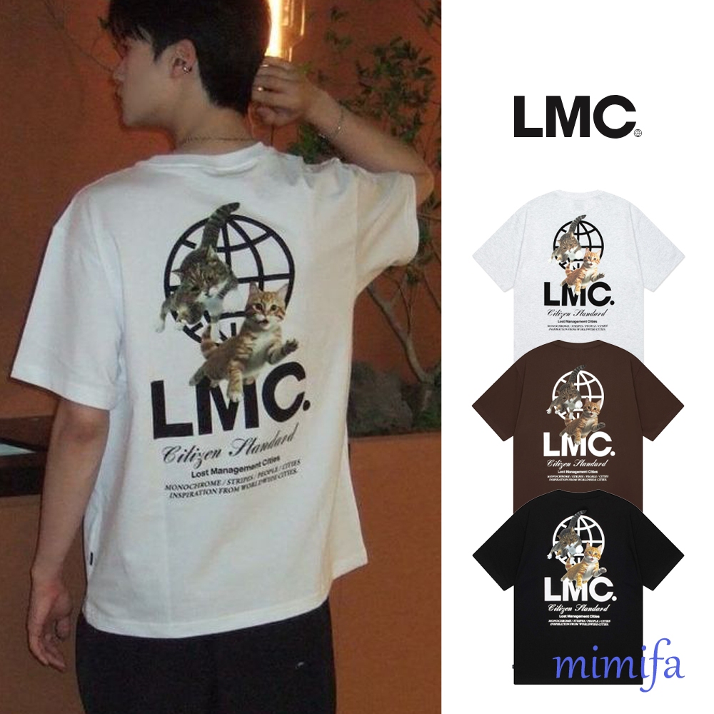 [LMC] เสื้อยืดแขนสั้น FLYING CATS TEE