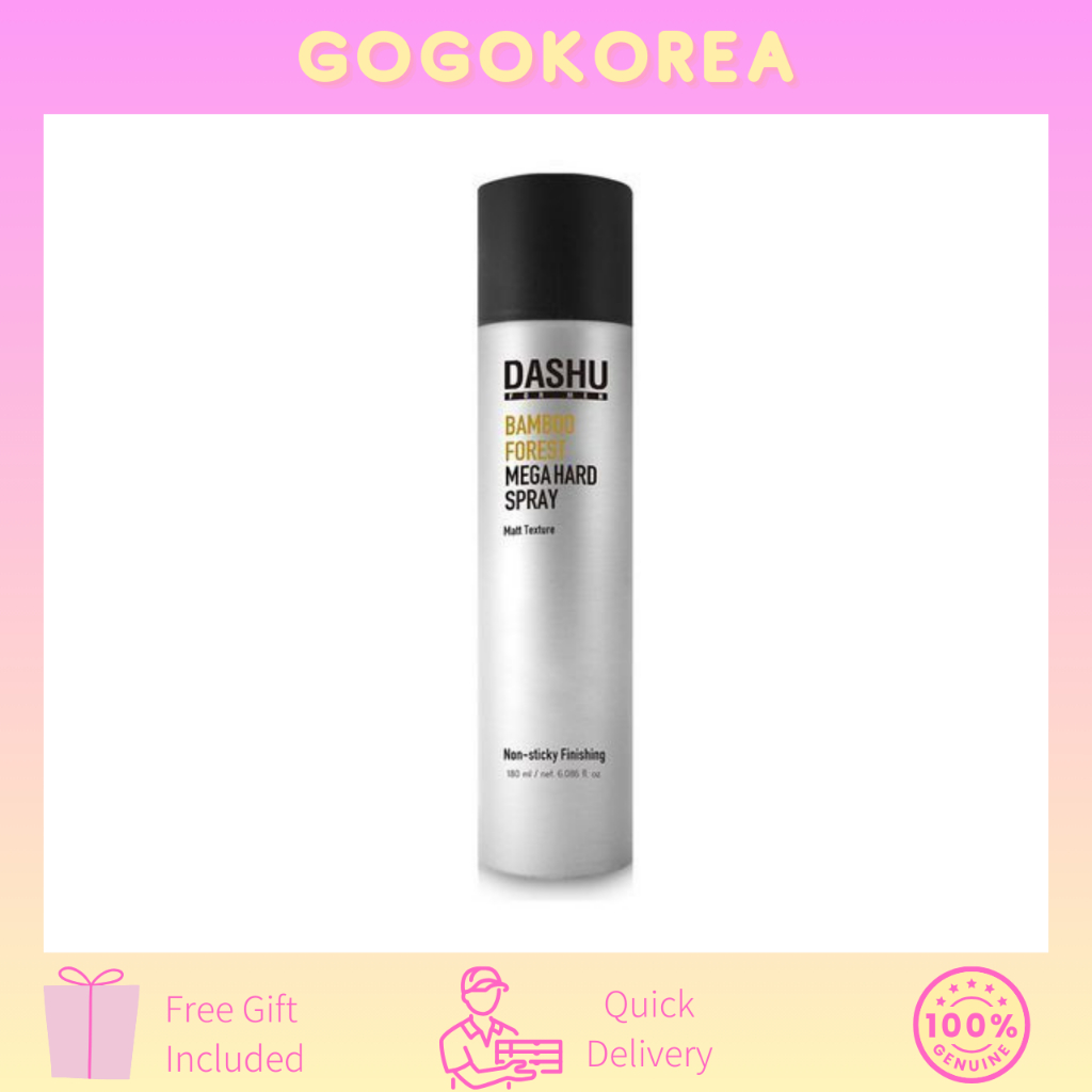 [DASHU] For Men Bamboo Forest Mega Hold Super Spray 180ml / Beyon woo Seok Pick / Ready to Stock / OliveYoung / Musinsa