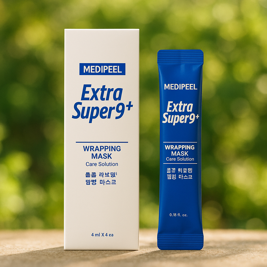 Extra Super 9 Plus Glow Lifting Wrapping Mask 4ml x 4