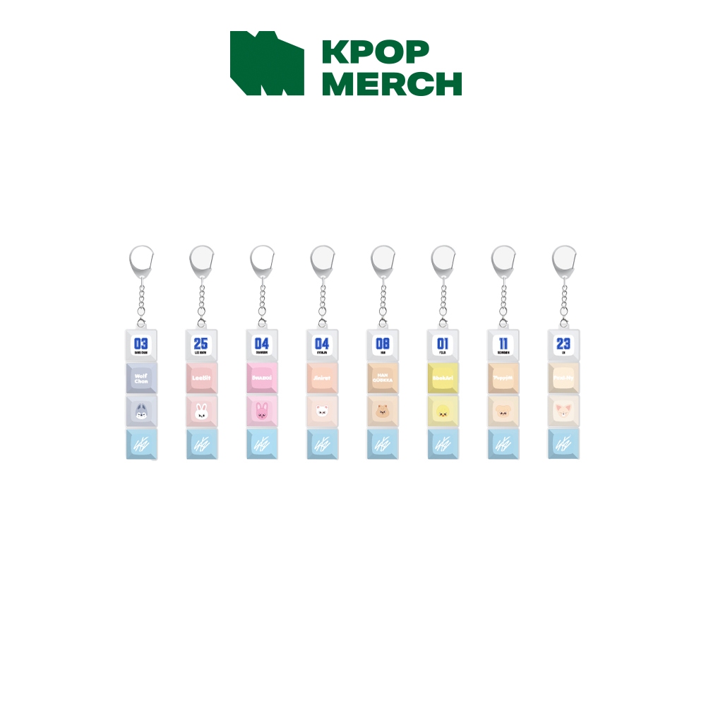 Stray Kids SKZOO [ KARMA ] Keycap Keyring