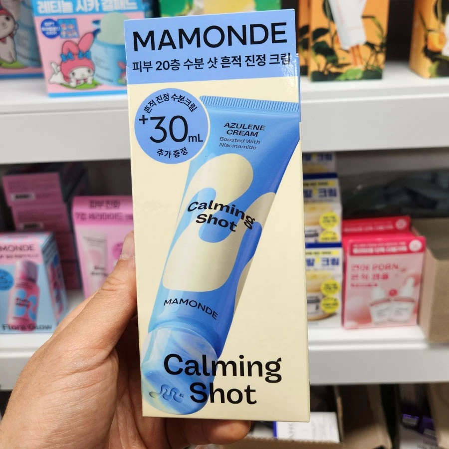 OLIVE YOUNG Calming Shot Azulene Cream 60ml + 30ml