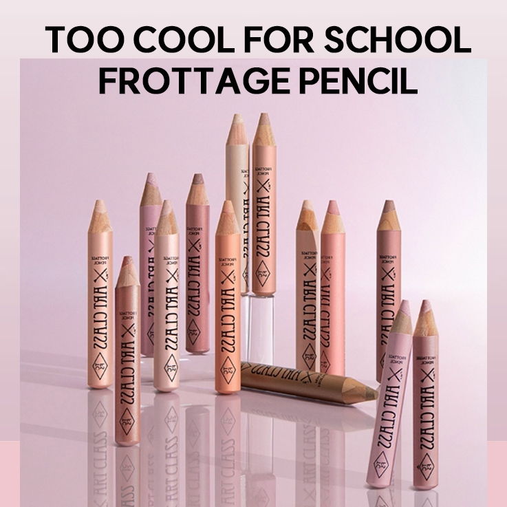 TOO COOL FOR SCHOOL Too COOL สําหรับโรงเรียน Artclass Frottage ดินสอ