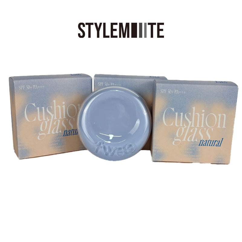 Fwee Collection CUSHION GLASS NATURAL หลากสี (15g)
