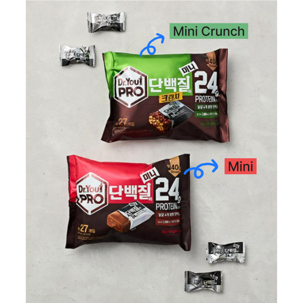 [Dr.You] PRO Nutty Crunch Protein Bar / 2 รสชาติ (27ea / 34ea)