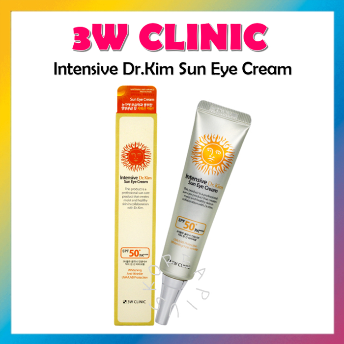 [3W Clinic] Intensive Dr.Kim คอลลาเจน อายครีมกันแดด SPF50+ PA++++ 40 มล.