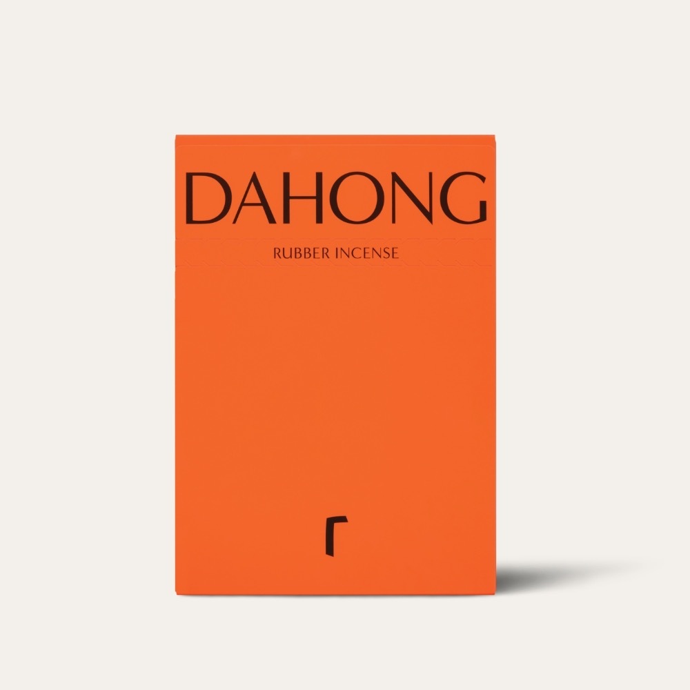Mataplan DAHONG ธูปยาง 1 ชิ้น [ ดีไซน์จุดแดง ]