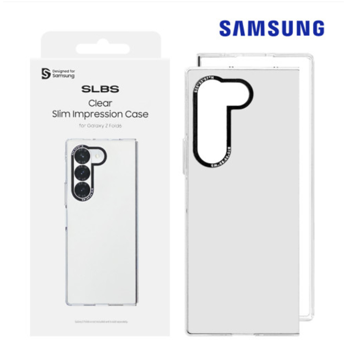 Samsng - เคส Clear Slim Impression สําหรับเคส galaxy z fold 6 / fold6