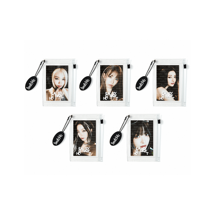 Le SSERAFIM Photo Card Pouch Set EASY CRAZY HOT