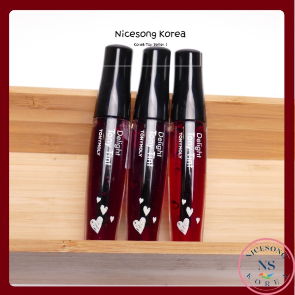 [TONYMOLY] Tonymoly DLITE TONYMOLY DLITE TONY K-Beauty รถเกาหลี สีเชอร์รี่ ชมพู แดง ส้ม