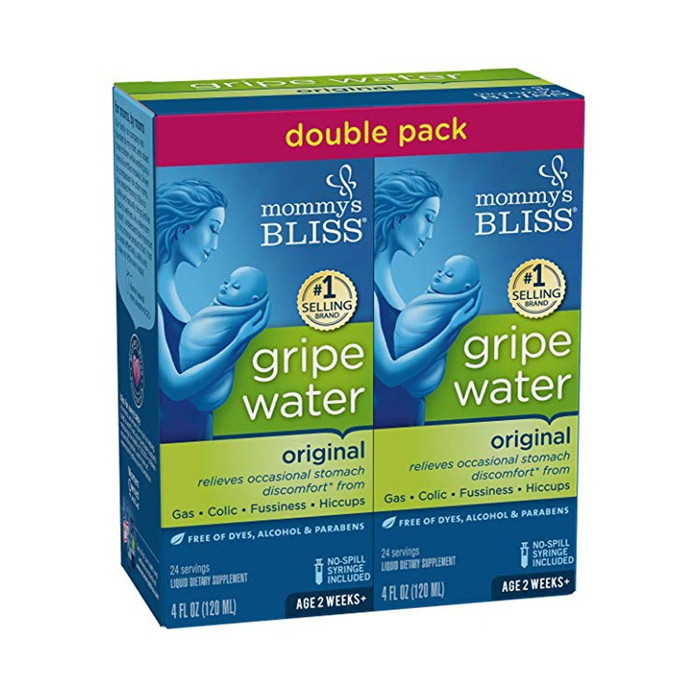 Mommys Bliss Gripe Water Original for Babies – 120 ml – Made in USA