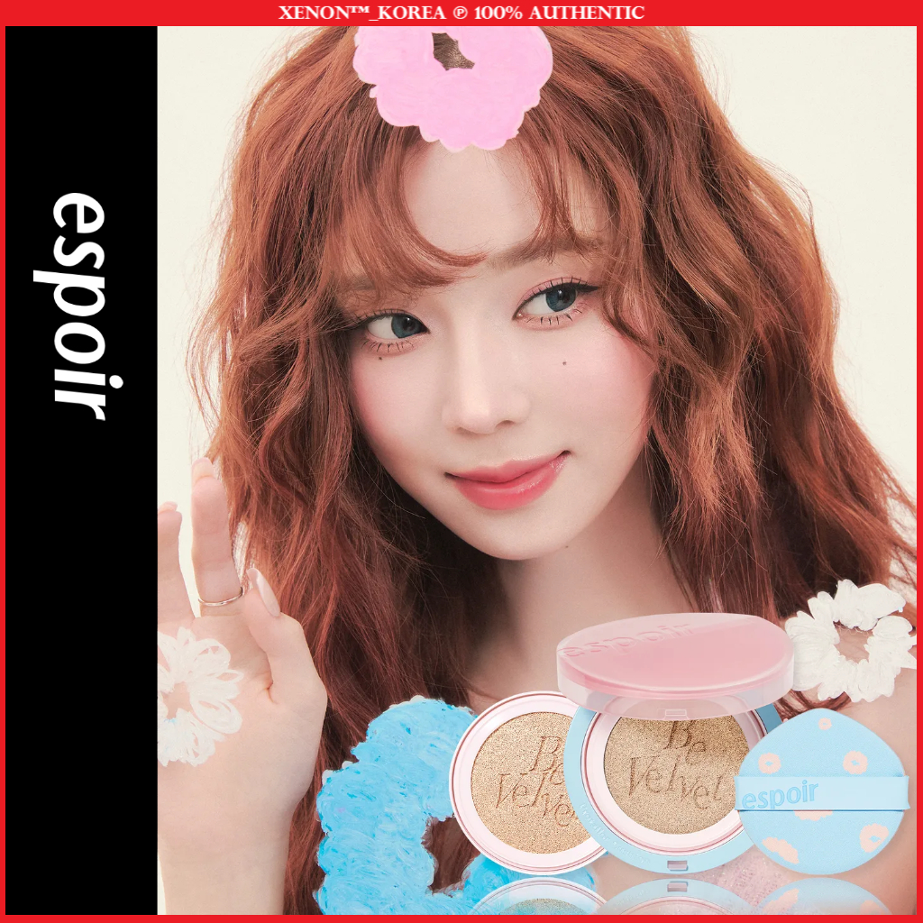 (Espoir) [Cherry Blossom Edition] Bevelvet Cover Cushion (รวมรีฟิล)