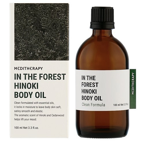 [ Meditherapy ] In the Forest Hinoki Oil Massage Body Oil 100ml 1ea