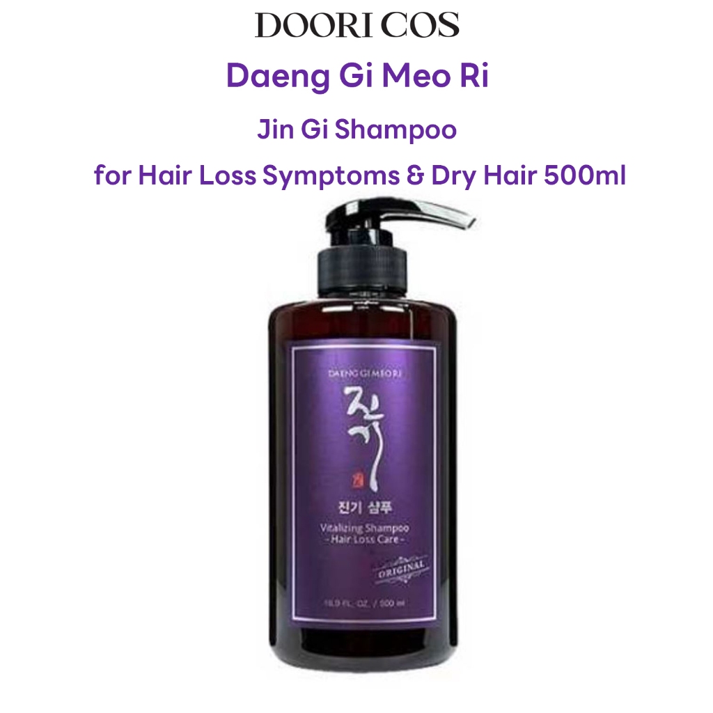Daeng Gi Meo Ri Jin Gi แชมพูสําหรับผมร่วงอาการบวมและผมแห้ง 500ml