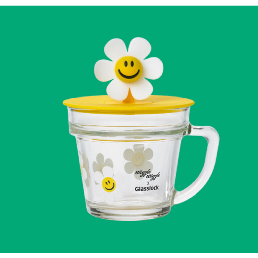 [Glasslock X Wiggle Wiggle] แก้วสวน 380ml