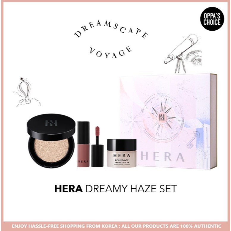[GIFT KIT] HERA DREAMY HAZE LOOK KIT (2024 HOLIDAY EDITION)