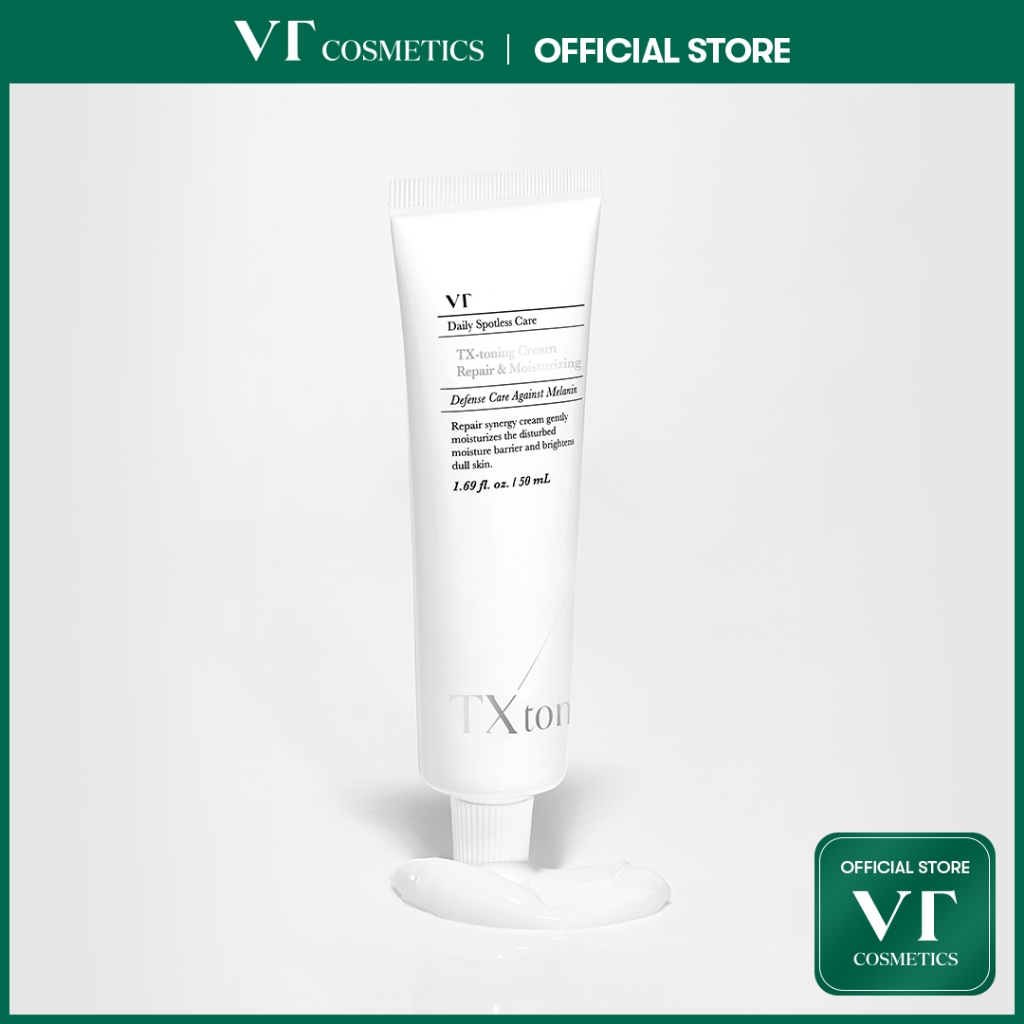 [VT ] Tx-toning Cream 50ml Tranexamic Acid, Melanin & Hyperpigmentation care, Radiant skin [ เรือธงอย ่ างเป ็ นทางการ ]