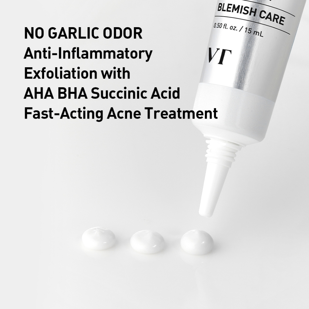 [VT] GARLIC AC REEDLE SHOT Gel Cream & Spot Cream ดูแลสิวอุดตัน ครีมลดสิว [Official Flagship] รูปที่ 6