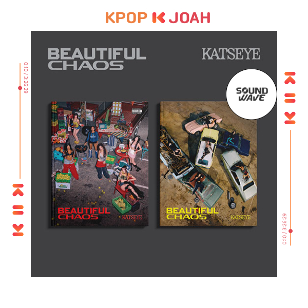 [SOUNDWAVE 3rd LUCKY DRAW] KATSEYE [BEAUTIFUL CHAOS] 2nd EP Album (27th Jun.2025)