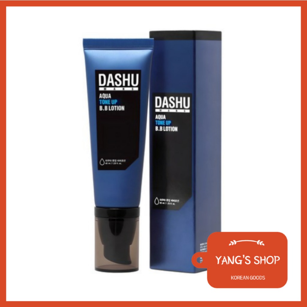 [DASHU] Mens Tone Up Aqua BB Lotion 40ml For Face . บีบีครีม ฟอร์ เมน