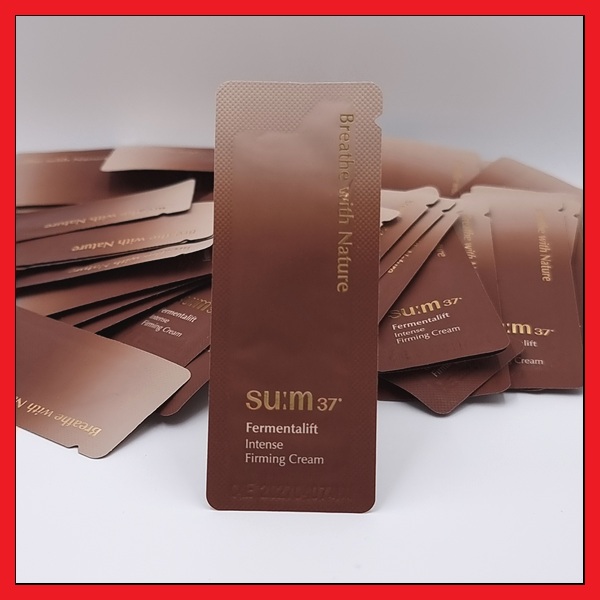 Su:m37 Fermentalift Intese Fifming Cream 1ml  60ea [ใหม่]/ความยืดหยุ่นหลายมุม