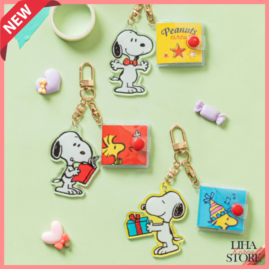 พวงกุญแจ Snoopy พวงกุญแจ Snoopy Mini Diary (3 สี)