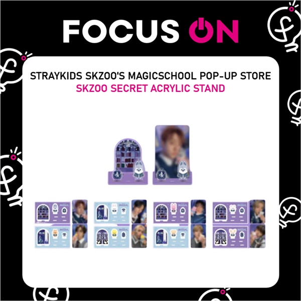 SKZOO SECRET ACRYLIC STAND STRAYKIDS SKZOO'S MAGIC SCHOOL