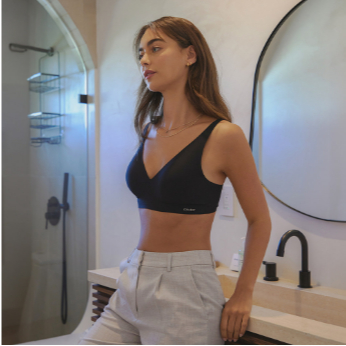 [ANDAR] All Day Fit Bra , No Hook/ 5 สี / Black / Sesame Brown / Tone-Up Beige / Pink Beige / Ten Be